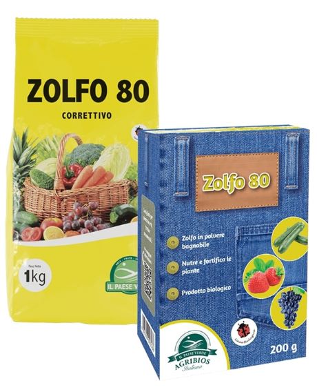 ZOLFO 80 polvere KG. 1 - Centro per l'agricoltura