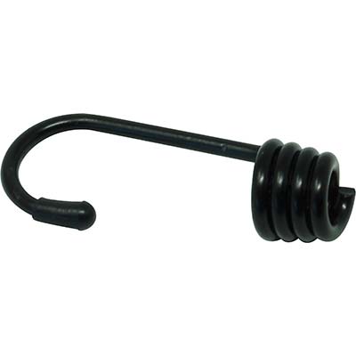 GANCIO METALLO X CORDA ELASTICA mm. 8 CF=PZ 10