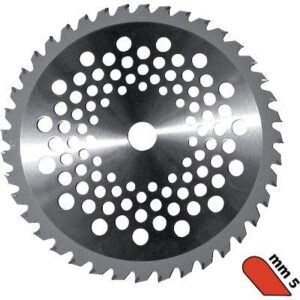 Disco x decespugliatore al tungsteno Profy  Stars acciaio denti  40 d. mm. 255 s. mm. 2,0 Widia mm. 5